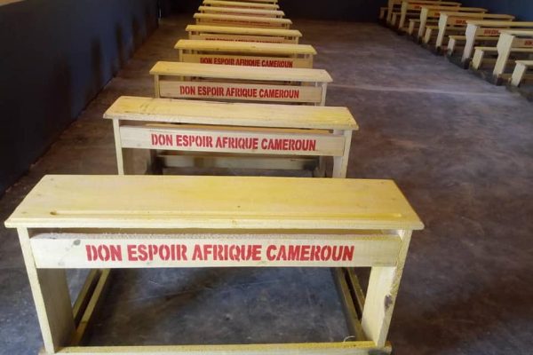 Achèvement de la construction d’une salle de classe le 27/10/2020 à Mokolo (Cameroun)