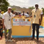 Inauguration du forage d’eau dans un village du Cameroun le 05/06/2023