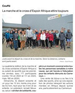 Lire la suite à propos de l’article 4 ème édition du Cross et Marche solidaires ESPOIR AFRIQUE à Couffé  le 15 avril 2025