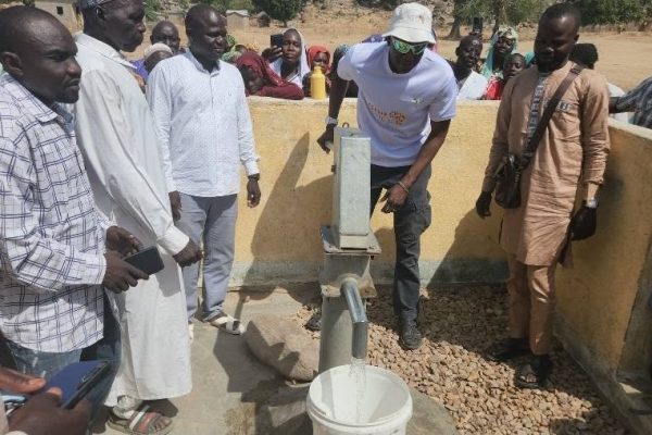 Suivi-évaluation du forage d&rsquo;eau construit en 2023 à TCHOUBA